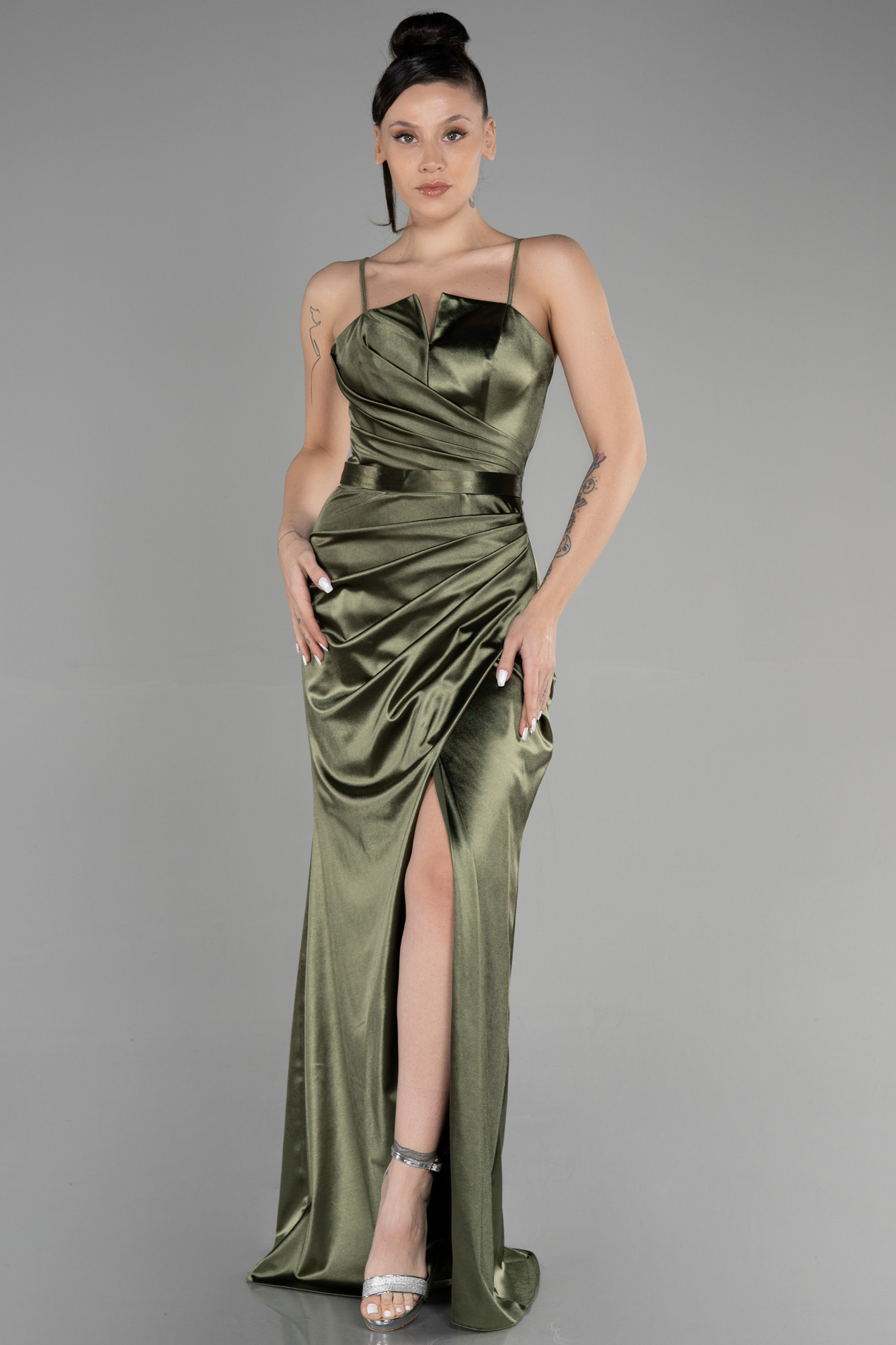 Olive Prom Dress