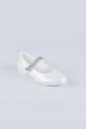 White Flat Shoe SA215