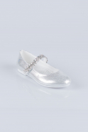 Silver Flat Shoe SA215