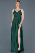 Long Emerald Green Engagement Dress ABU808
