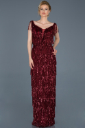 Long Red Haute Couture ABU816