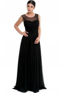 Long Black Evening Dress ABU092