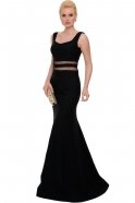 Long Black Evening Dress ABU411