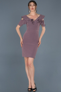 Short Lavender Invitation Dress ABK500