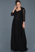 Long Black Haute Couture ABU831