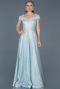 Blue Long Engagement Dress ABU599