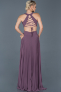 Long Lavender Prom Gown ABU841