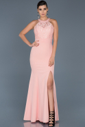 Long Powder Color Mermaid Prom Dress ABU473