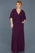 Long Violet Evening Dress ABU1079