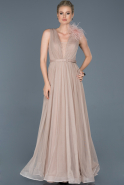 Long Mink Evening Dress ABU823