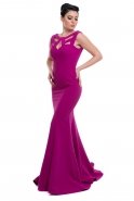 Long Purple Evening Dress O4151