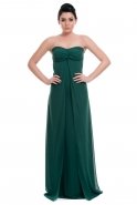 Long Green Evening Dress C3279