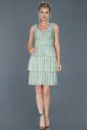 Short Turquoise Invitation Dress ABK578