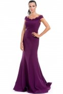 Long Purple Evening Dress GG6826