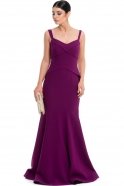 Long Purple Evening Dress GG6838