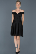 Short Black Evening Dress ABK609