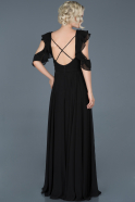 Long Black Prom Gown ABU724