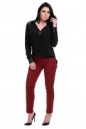 Claret Red Pants A7195