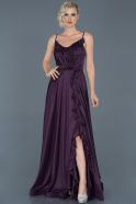 Long Violet Engagement Dress ABU888