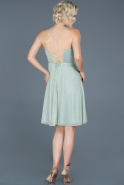Short Turquoise Invitation Dress ABK591