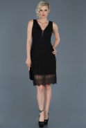 Short Black Invitation Dress ABK613