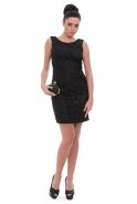 Short Black Evening Dress C2172