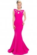 Long Fuchsia Prom Dress O4151