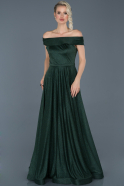 Long Emerald Green Evening Dress ABU918