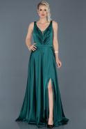 Long Emerald Green Evening Dress ABU923