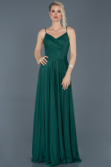 Long Emerald Green Evening Dress ABU926