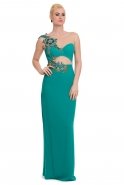 Long Emerald Green Evening Dress AL8616