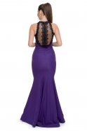Purple Mermaid Evening Dress C7105