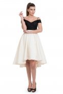 Short White Prom Dress O9134