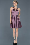Short Lavender Evening Dress ABK622