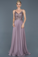 Long Lavender Evening Dress ABU942