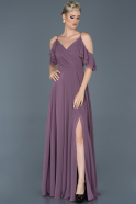 Lavender Long Prom Gown ABU675