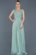 Long Evening Dress Turquoise Evening Dress ABU944