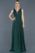 Long Emerald Green Evening Dress ABU944