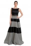 Long Black Prom Dress O4229