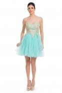 Short Mint Prom Dress O9126