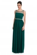 Long Emerald Green Evening Dress T2289
