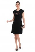 Black Coctail Dress T2399