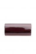 Burgundy Patent Leather Portfolio Bags V475
