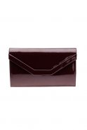 Burgundy Patent Leather Evening Bag V440