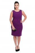 Purple Oversized Evening Dress N98260