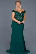 Long Emerald Green Mermaid Prom Dress ABU965