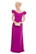 Long Purple Prom Dress O8050