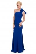 Sax Blue Mermaid Prom Dress O9136