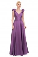 Long Purple Evening Dress ST5180
