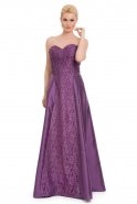Long Purple Evening Dress ST5198